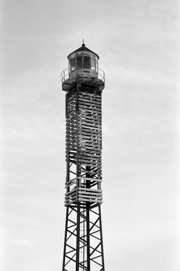 Фрагмент башни маяка Бычок.